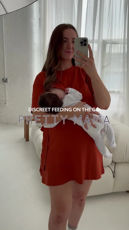Feeding-Friendly Clothing With Zips