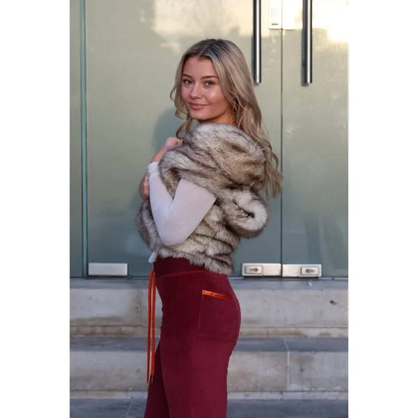 Allegra Jogger Bordeaux / Orange