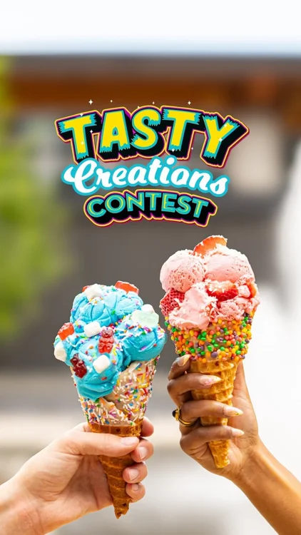 🎉 The Tasty Creations Contest is BACK — but only for a limited time!😋🍦

Create your ultimate dream Tasty Creation for a chance to win free ice cream for an ENTIRE year and have your Tasty Creation featured across Canada! 🍦🇨🇦

Here’s how to enter:
1️⃣ Visit your local Marble Slab
2️⃣ Choose your favourite ice cream flavours & mixins
3️⃣ Watch as we slab together your masterpiece
4️⃣ Scan the QR code on the in-store poster
5️⃣ Capture a picture of your Tasty Creation & submit it online!

Enter your Tasty Creation from July 1-31, 2026! May the best Tasty Creation win!🏆

#TastyCreationsContest  #marbleslabcanada #contest #icecream