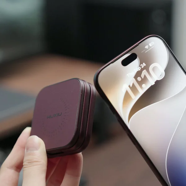 Your charging setup deserves a little Burgundy. 🍷