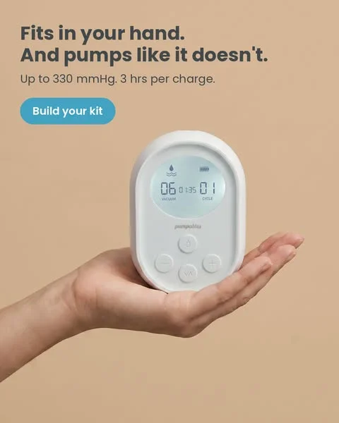 Fits in your hand. And pumps like it doesn't.