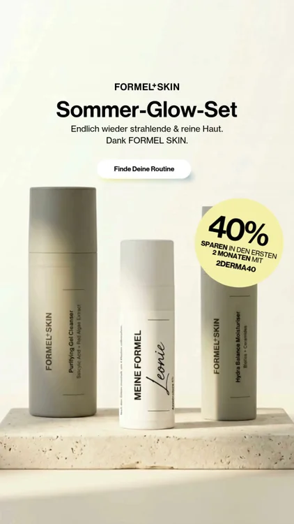 -40% sparen in den ersten 2 Monaten, Code: 2DERMA40