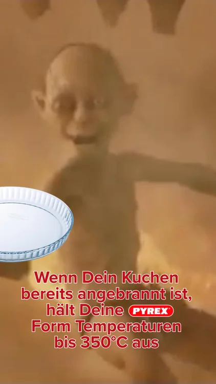 Unsere Pyrex®-Glasformen, wenn man sie mal im Ofen vergisst = absolute Superhero Widerstandsfähigkeit  💪🏼