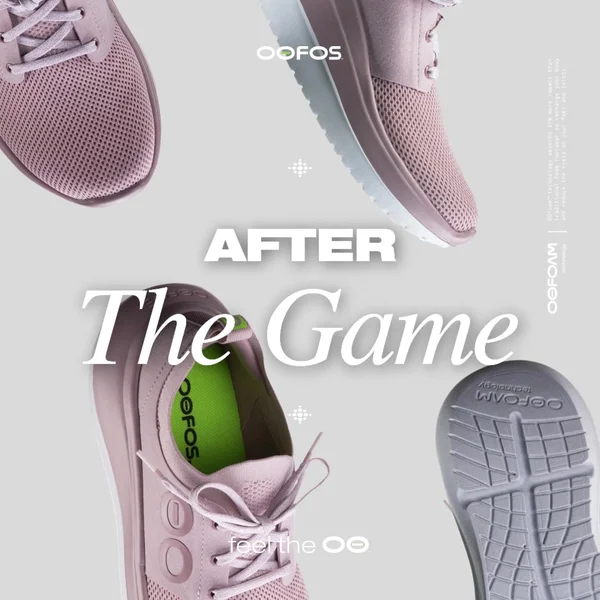 Active recovery for active feet.
