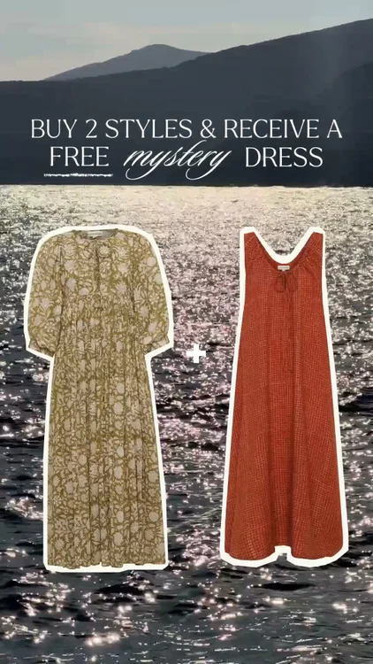 Buy 2, Get a FREE Mystery Dress