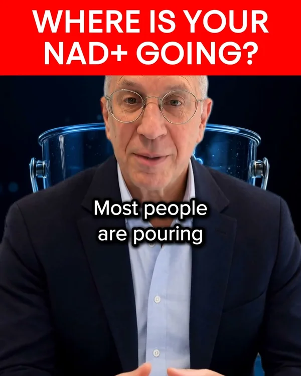 It worked for about two weeks. Then nothing. Sound familiar?

Do not bin your supplements yet, and do not assume they were fake. There is a real reason this happens, and once you see it you cannot unsee it.

Your body does not store NAD+. It makes it, burns it, and breaks it down all day long. And here is the part that matters. An enzyme called CD38 climbs as you age and empties your NAD+ faster and faster. So you pour more in, it drains straight back out, and after the first bump you are back where you started.

You were filling a leaky bucket. More of the same precursor does not fix a bucket full of holes.

NAD Surge is built differently. It feeds all three NAD+ pathways and goes after the drain itself, so the level actually holds instead of slipping away by week three. Seven actives, every dose printed on the label, third party tested, 60 day money back guarantee.

If it does not hold up for you, you do not pay. Tap below and see why your last one quietly stopped working.