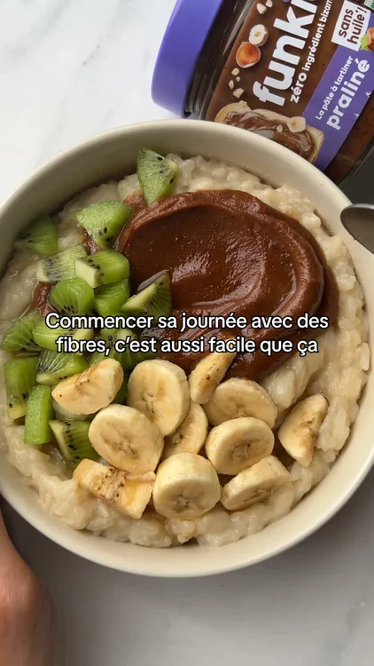 Un petit-déj gourmand et riche en fibre signé Funkie 🥄