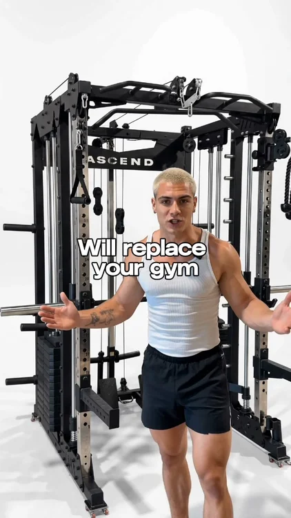 Turn your basement into a complete gym.