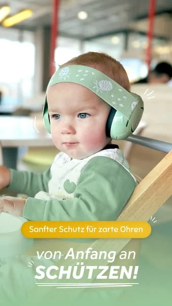 Schütze die empfindlichen Ohren deines Babys