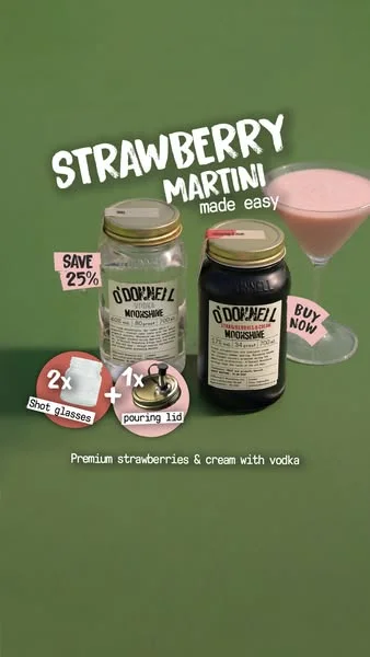 Premium Moonshine Cocktails at Home.