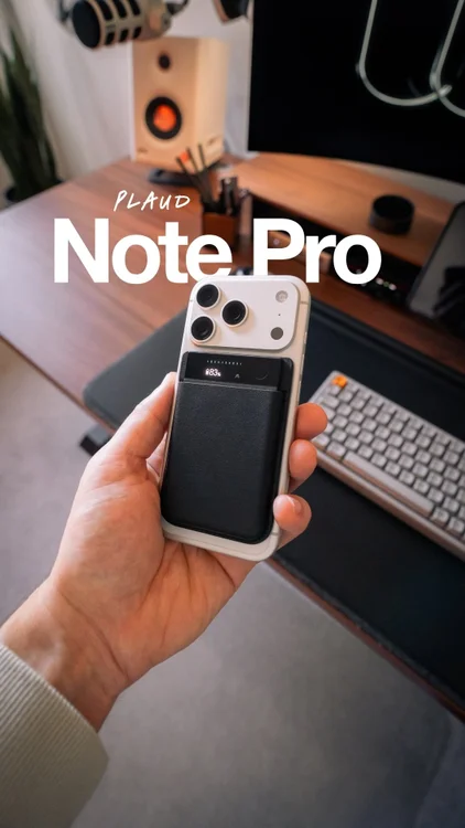 Never miss another idea 💡

The @plaud_official Note Pro records, transcribes in 112 languages, generates structured summaries, and turns one conversation into multiple usable outputs.

It’s quietly become part of my daily workflow.

Comment “Note” and I’ll DM you the link 🔗
•
Make sure to get consent from anyone featured before taking notes. Users are responsible for respecting privacy and following local laws.

#tech #ai #plaudai #notepro #note