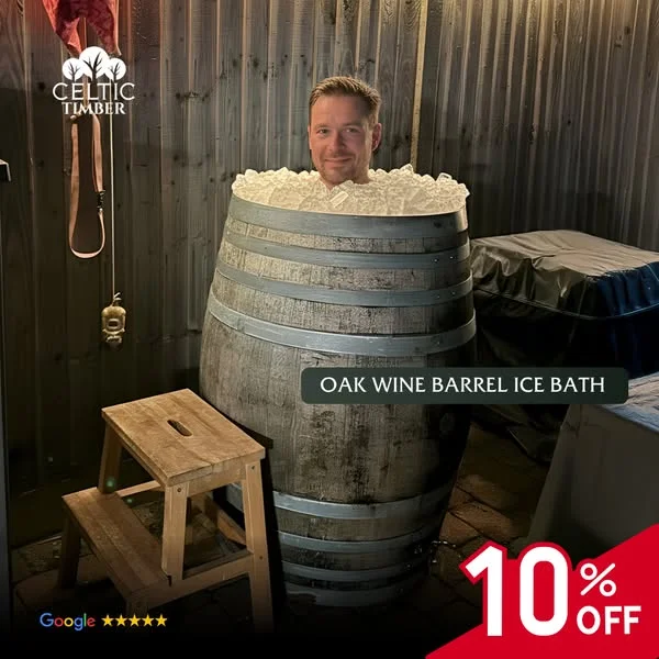 Grade B Barrels. 10% Off. Real Oak.