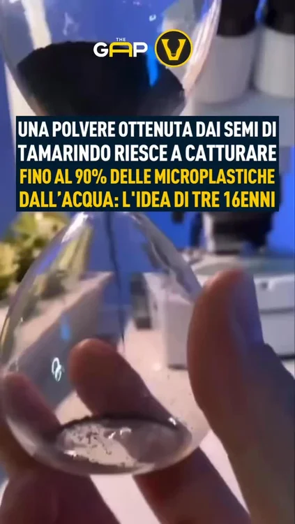 Ogni giorno ingeriamo migliaia di microplastiche attraverso l’acqua che beviamo. Queste particelle, ormai presenti anche nel sangue umano, nei polmoni e nella placenta, rappresentano una delle sfide ambientali più urgenti del nostro tempo. 

Oggi, però, una possibile soluzione arriva da un’idea tanto semplice quanto sorprendente.
Tre studenti di appena 16 anni hanno sviluppato Plas-Stick, una polvere biodegradabile ricavata dai semi di tamarindo capace di far aggregare le microplastiche presenti nell’acqua. 

Nei primi test il sistema è riuscito a rimuoverne fino al 90%, senza utilizzare sostanze chimiche dannose né elettricità. Un progetto che è valso ai giovani inventori la vittoria dell’Earth Prize 2026.
Se registri spesso riunioni, interviste o conferenze, io utilizzo PLAUD: trascrive automaticamente le registrazioni, crea riassunti intelligenti e permette di trovare qualsiasi informazione in pochi secondi grazie ad Ask PLAUD. 

Con il codice GAPMEDIA10 hai il 10% di sconto fino al 30 agosto. Assicurati di avere il consenso di tutti prima di registrare.

E voi cosa ne pensate? Questa tecnologia potrebbe davvero contribuire a ridurre il problema delle microplastiche oppure la vera soluzione resta diminuire la plastica che produciamo ogni giorno?

📹: @samueleoolivieri

#microplastiche #ambiente #innovazione