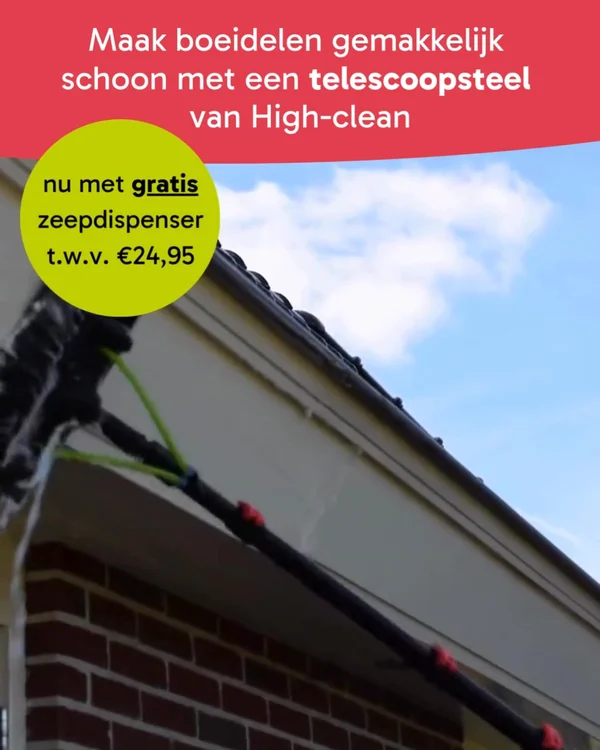 Vandaag besteld = morgen schoon