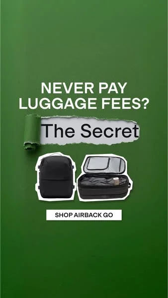 Carry 50% more with Airback!