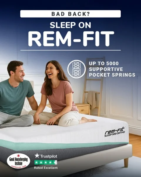 200 Night Sleep Trial To Improve Your Back. Money Back Guarantee.