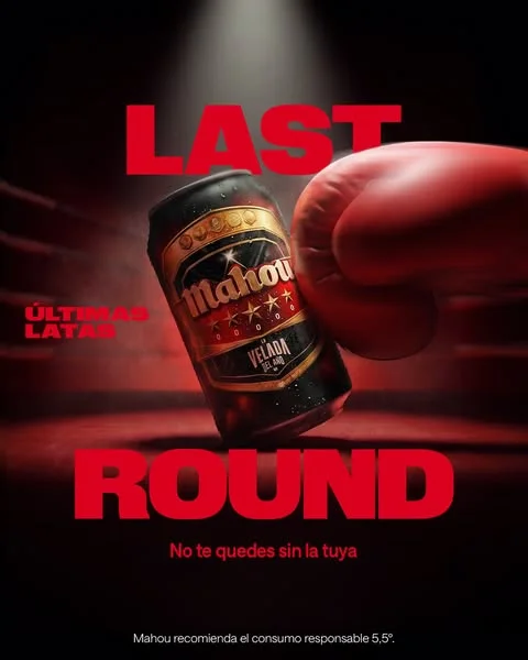 Entramos en el Last Round 🔔 Quedan poquísimas unidades de la edición especial de La Velada y el contador ya está temblando. Corre a por la tuya antes del KO final.