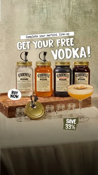 Premium Moonshine Cocktails at Home.