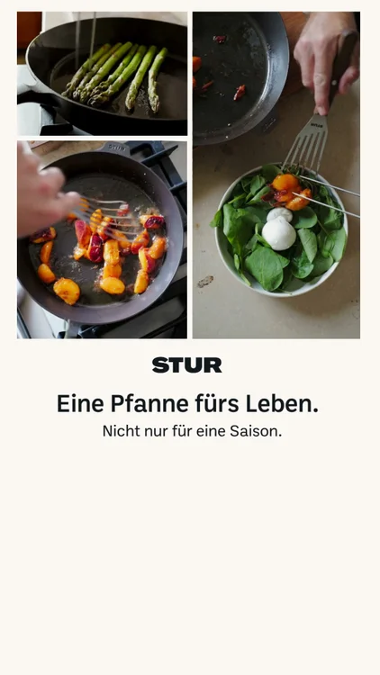 Eine Pfanne für die Ewigkeit.