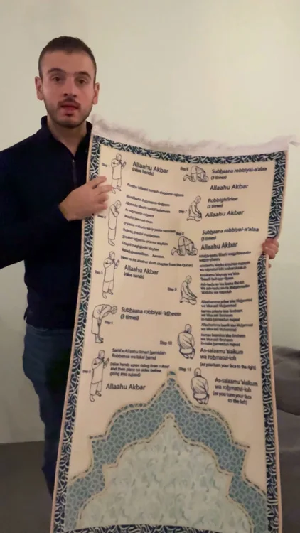 Hören Sie auf, während des Gebets eine Pause einzulegen, um Ihr Handy zu überprüfen.