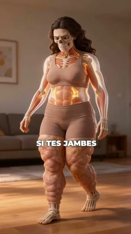Tes jambes ont juste besoin de soutien