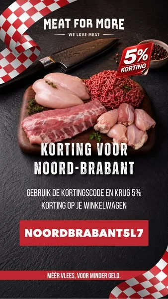 5% korting voor Noord-Brabant