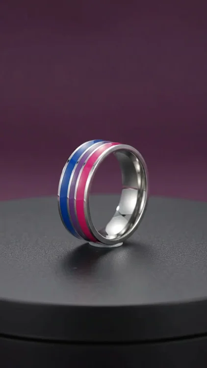 Bisexual Pride Ring