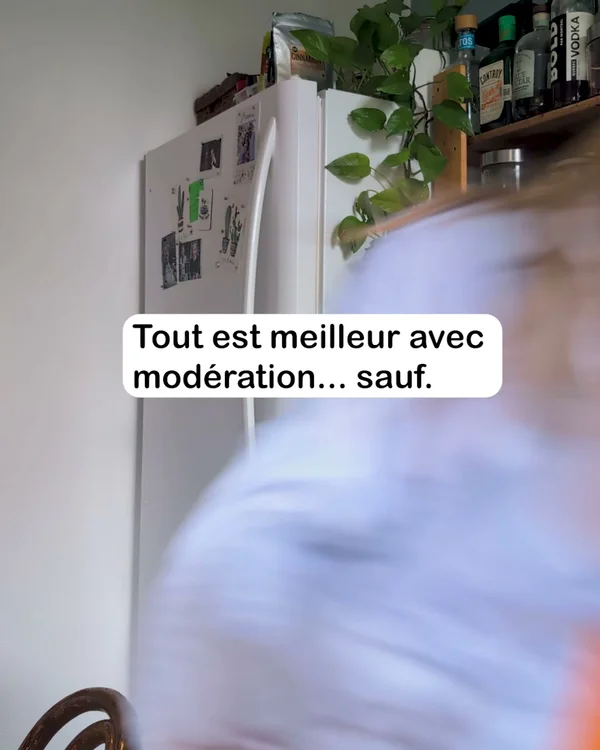 Étancher sa soif, sans caféine.